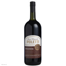 ВИНО КРАСНОЕ СУХОЕ Poletti Merlot 1,5 Л